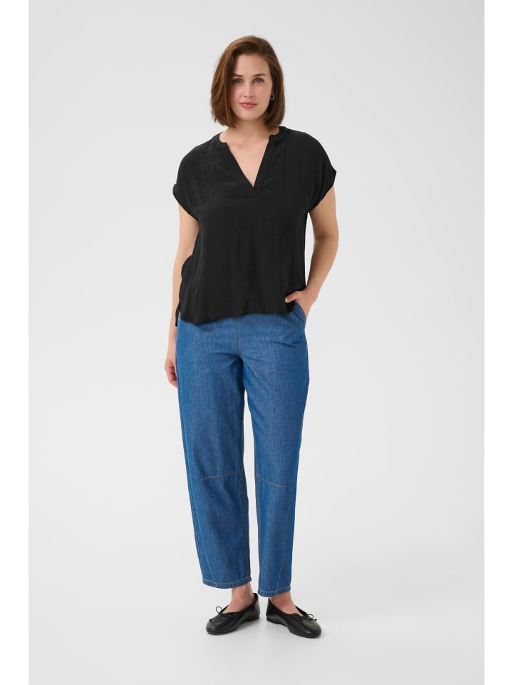 

Блузка Kaffe, глубокий черный