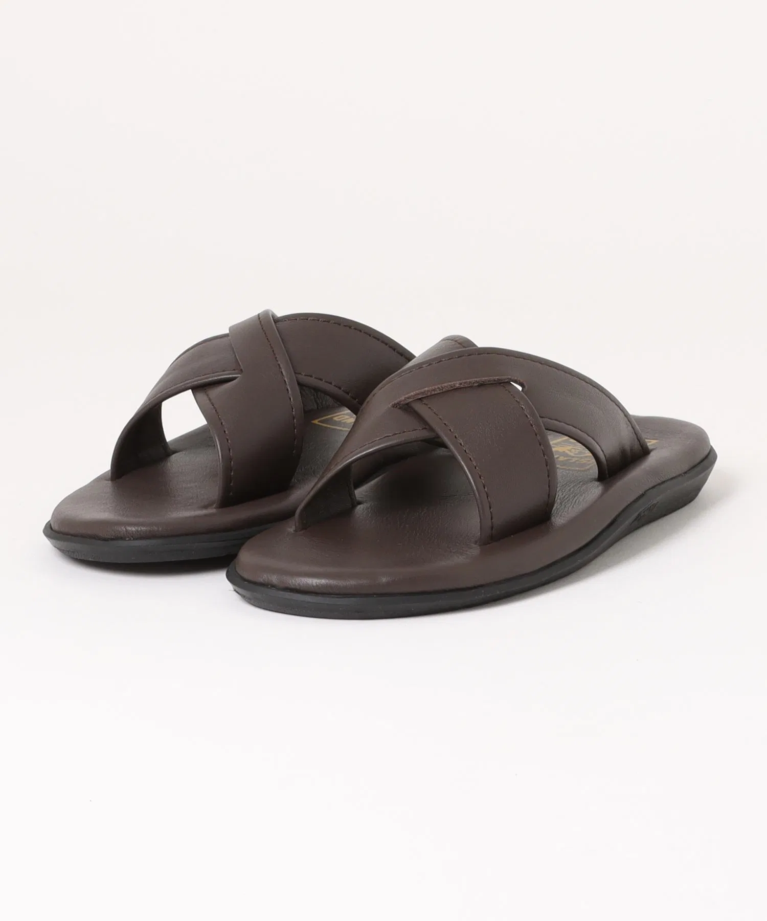 Унисекс кожаные сандалии ISLAND SLIPPER PB223 коричневые