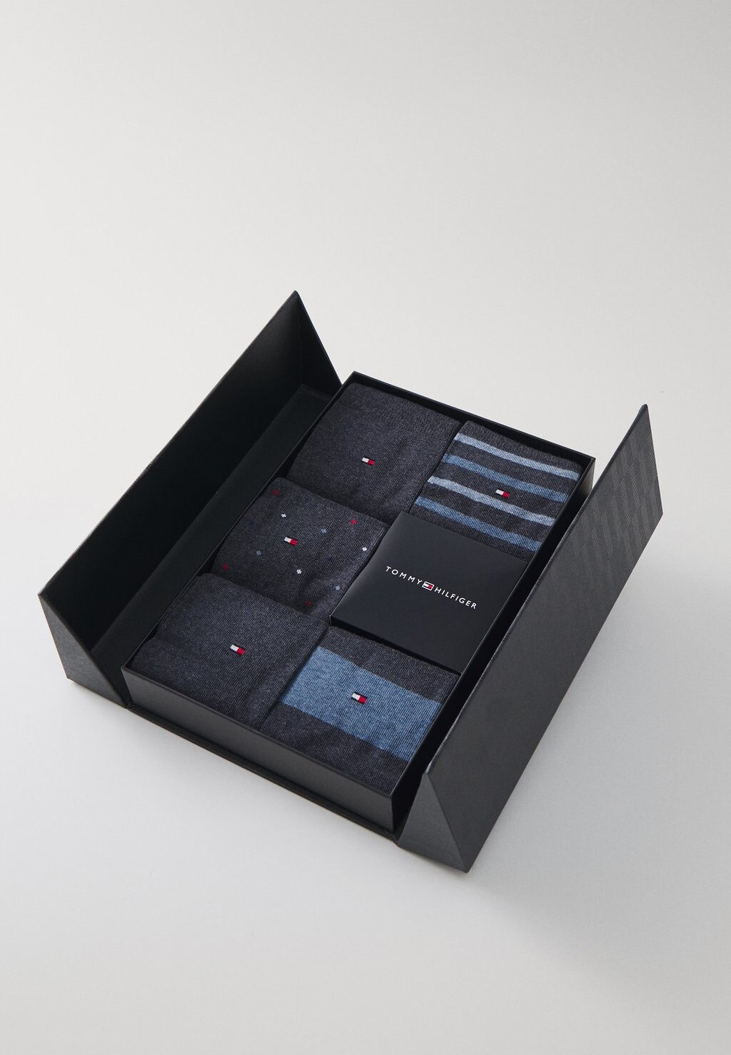 

Носки MEN GIFTBOX STRIPE DOT 5 PACK Tommy Hilfiger, темно-синий