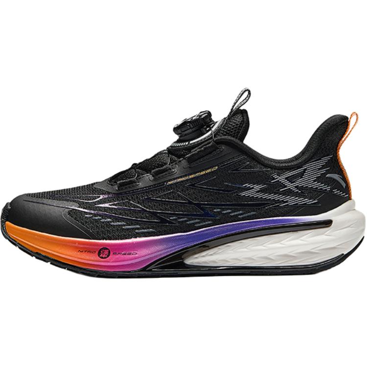 

Легкие кроссовки Shockwave GS3 Rebound с низкой амортизацией для подростков Antakids, черный