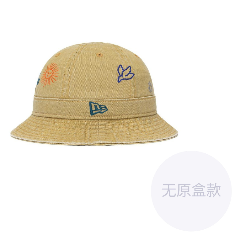 

New Era Хлопковая полиэстеровая панама унисекс коричневая, Brown