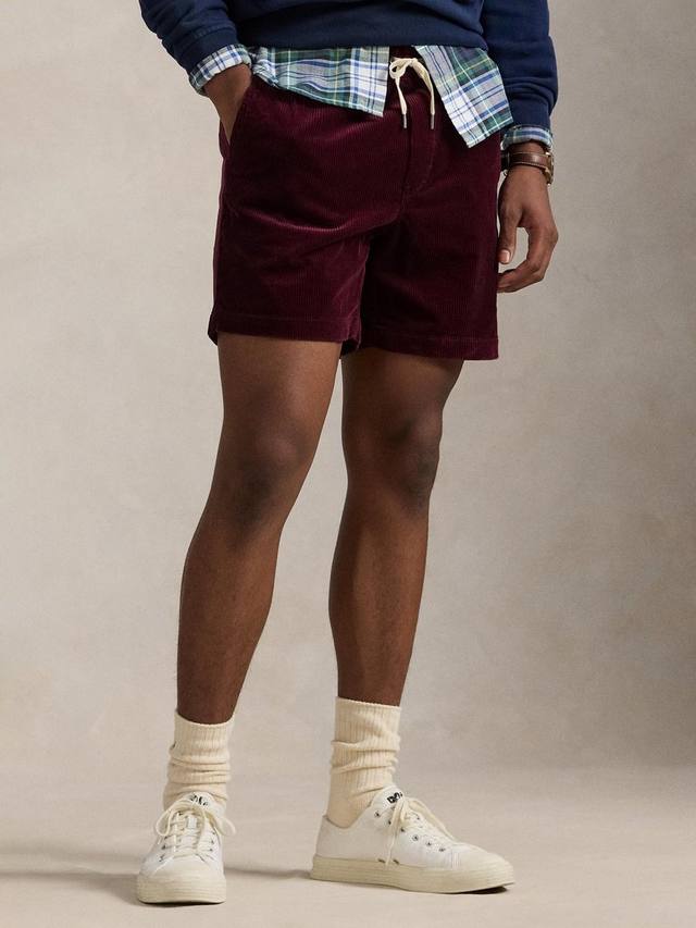 

Повседневные шорты Prepster из мягкого вельвета с поясом на шнурке Ralph Lauren, Ruby X