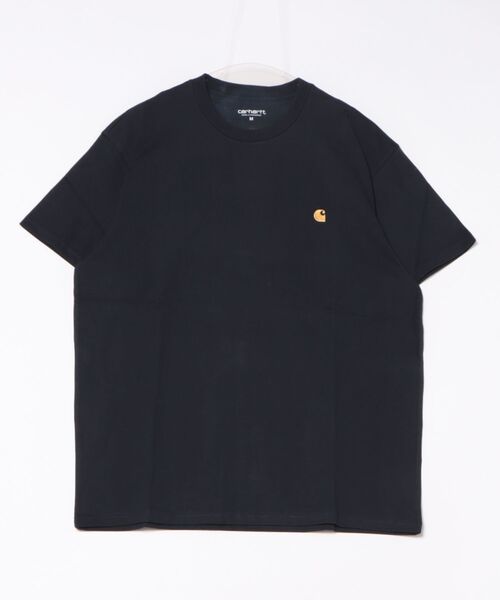 

Футболка с коротким рукавом, классический крой Carhartt WIP, темно-синий