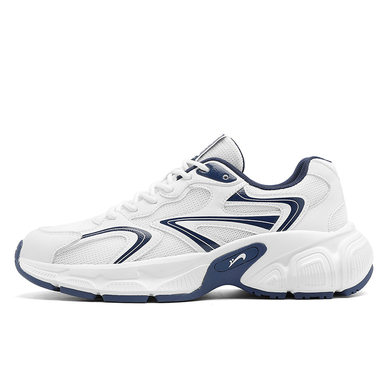 

K-bird K bird устойчивые к истиранию дышащие легкие массивные низкие кроссовки мужские бело-синие, цвет White Blue