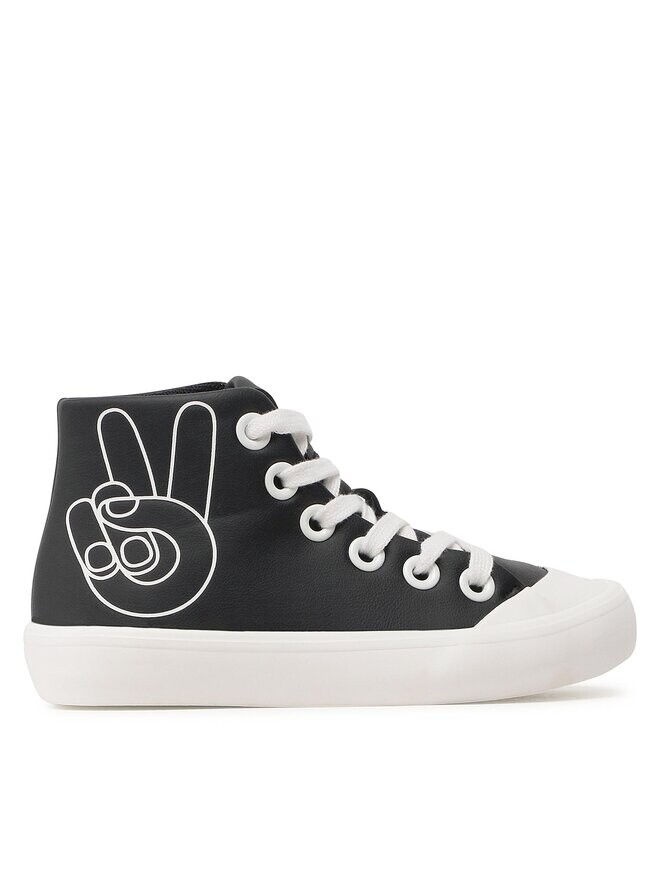 

Тканевые кроссовки Peace High-Top Reima, черный