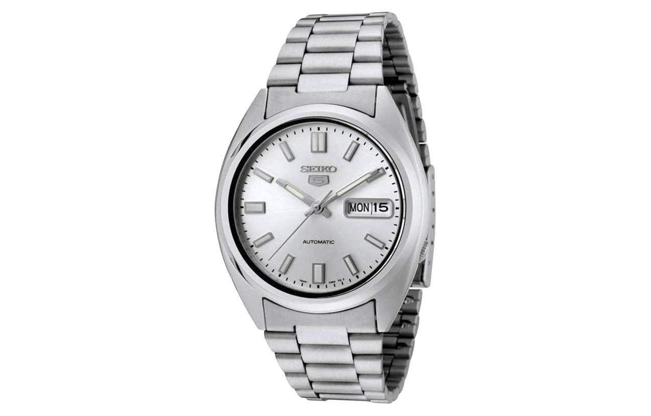 

SEIKO Часы Automatic Mechanical Movement Stainless Steel Strap Watch Men's Watch Silver Dial, Silver Dial