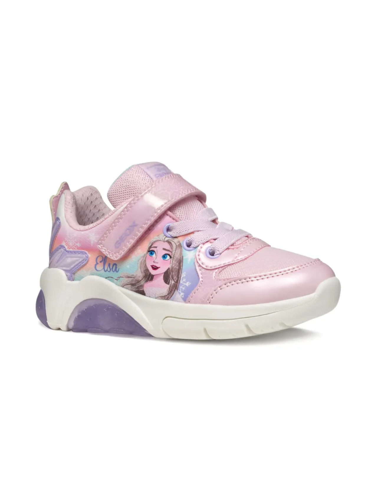 

Кроссовки Fadinlight Geox Kids, розовый