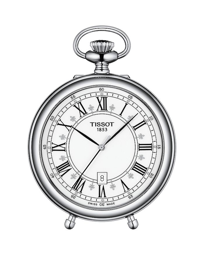 

Карманные часы Stand Alone, 49.6 мм Tissot, белый
