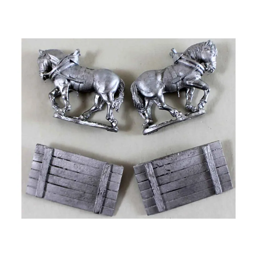 

Защищенные лошади, Supply Train - Carts, Wagons & Baggage (28mm)