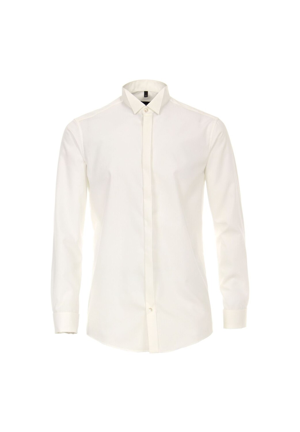 

Мужская деловая рубашка однотонного современного кроя Venti