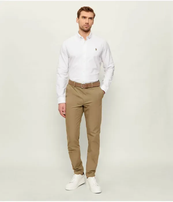 Рубашка classic fit Us Polo Assn, белый — фото 2