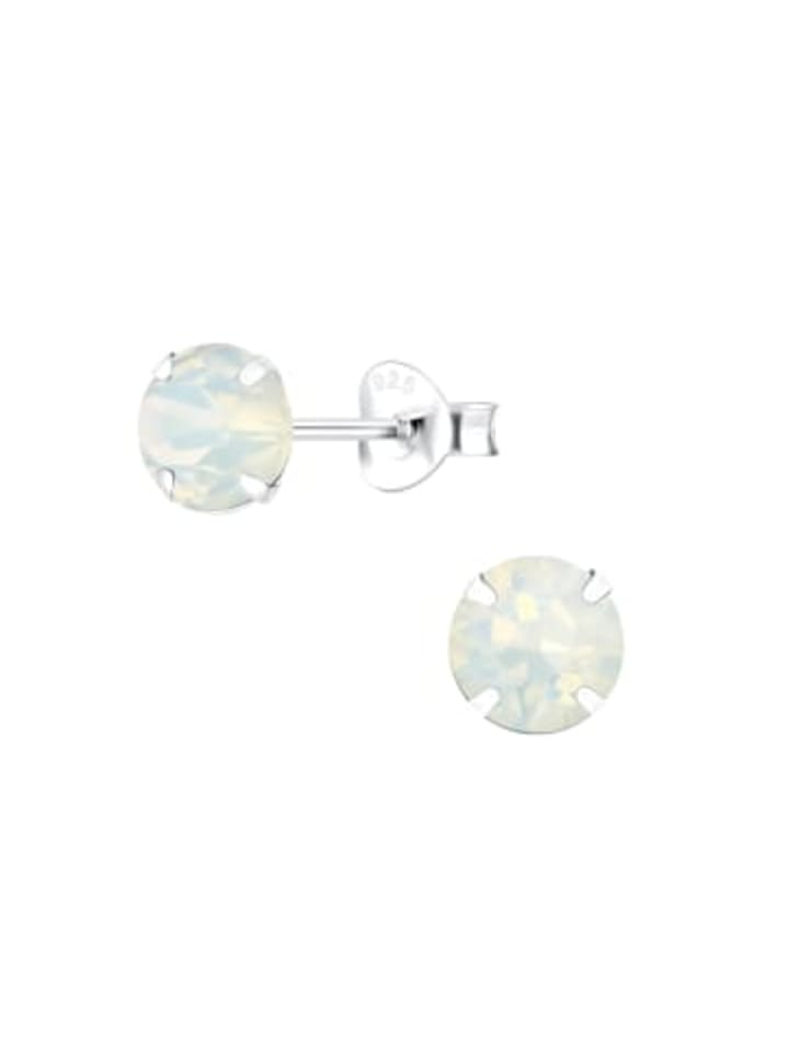 

Alexander York Серьги-гвоздики с мягкими желтыми циркониями диаметром 6 мм в оправе из серебра 925 пробы, комплект из 2 штук