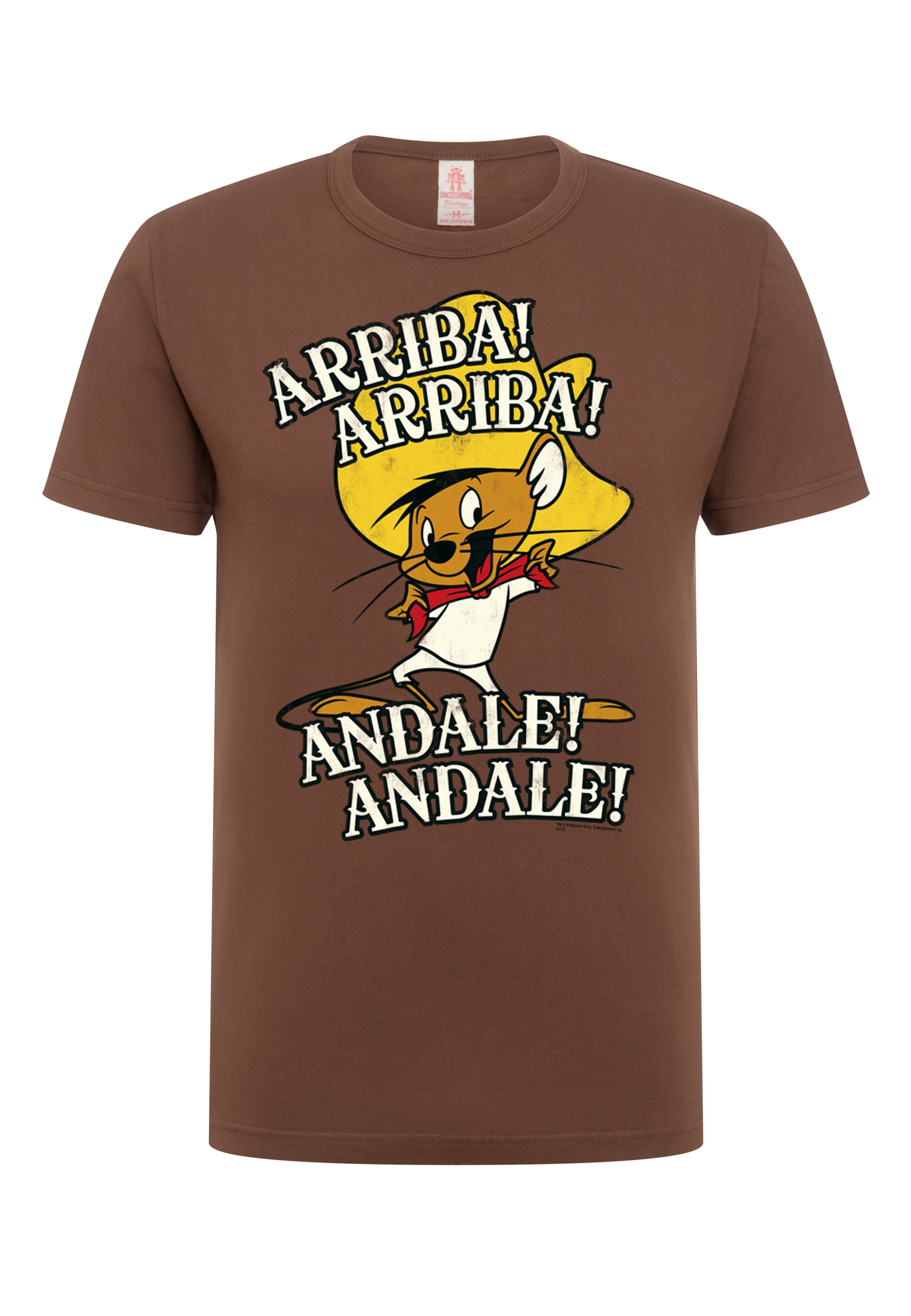 

Футболка Logoshirt Looney Tunes Speedy Gonzales, коричневый