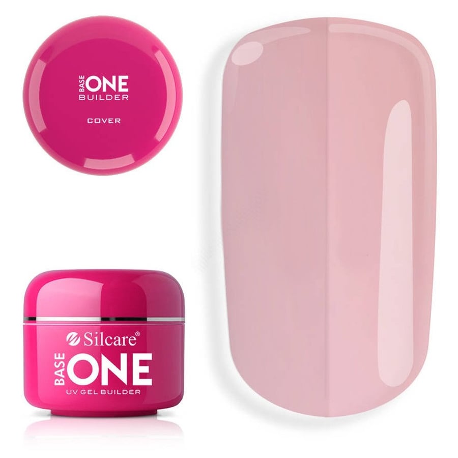 

Silcare, Gel Base One, маскирующий УФ-гель для ногтей, покрытие, 30 г