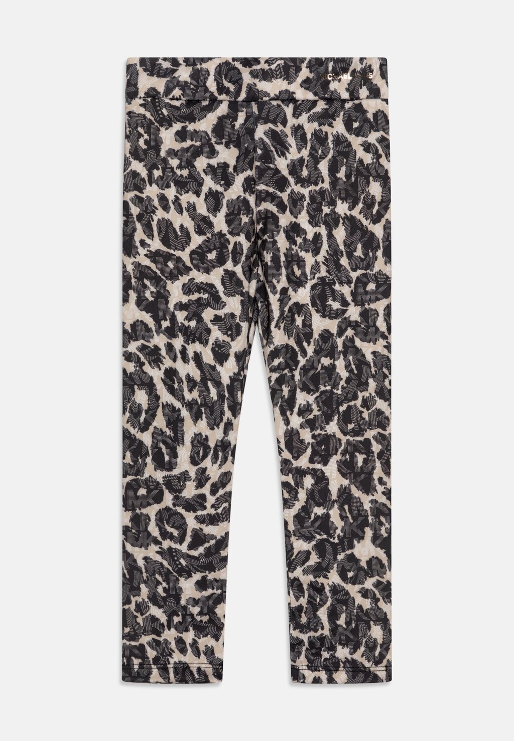 

Брюки Leggings Michael Kors Kids, бежевый