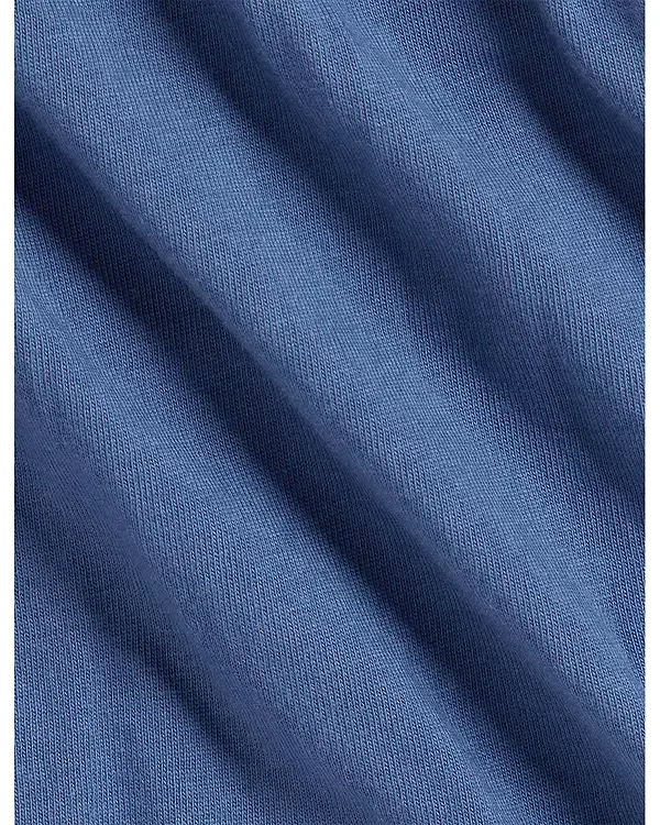 Платье и панталоны из хлопкового трикотажа с перфорацией - для малышей Ralph Lauren, Blue — фото 3