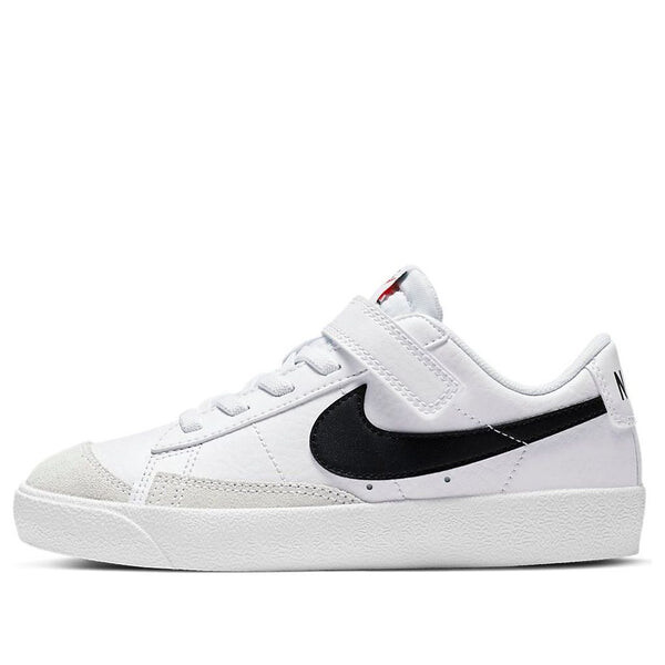 

Кроссовки blazer low '77 'white black' Nike, серый