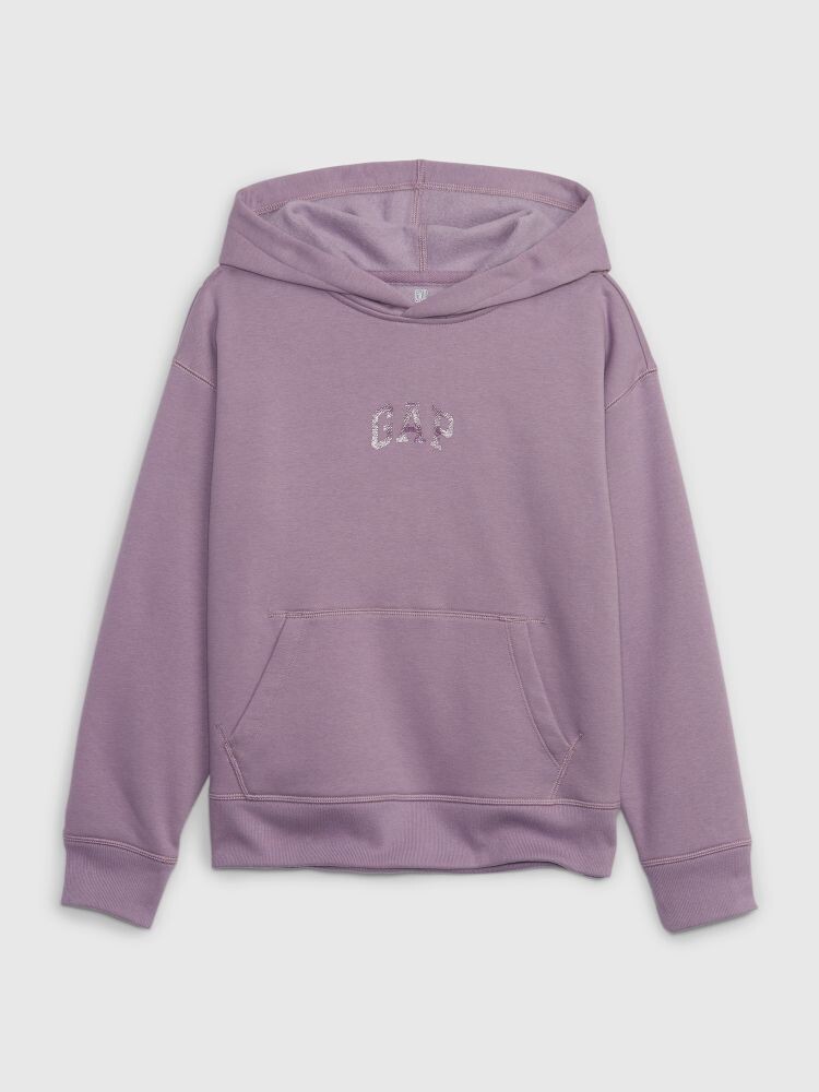 

Детская толстовка с логотипом Gap, фиолетовый