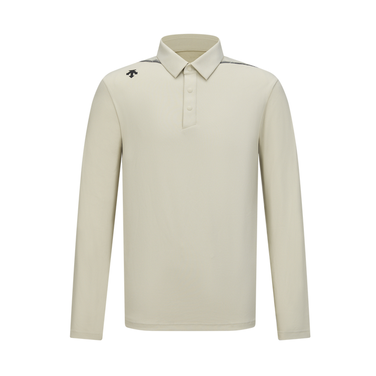 

Длинный рукав поло мужская DESCENTE, Bg-Pelican