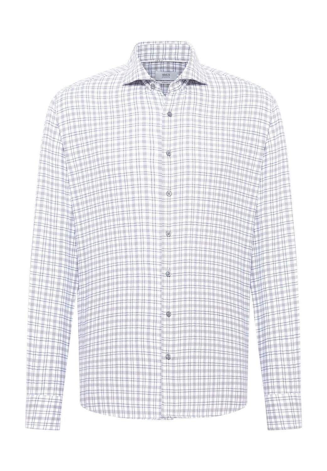 

Хлопковая рубашка MODERN FIT ETERNA, графитовый