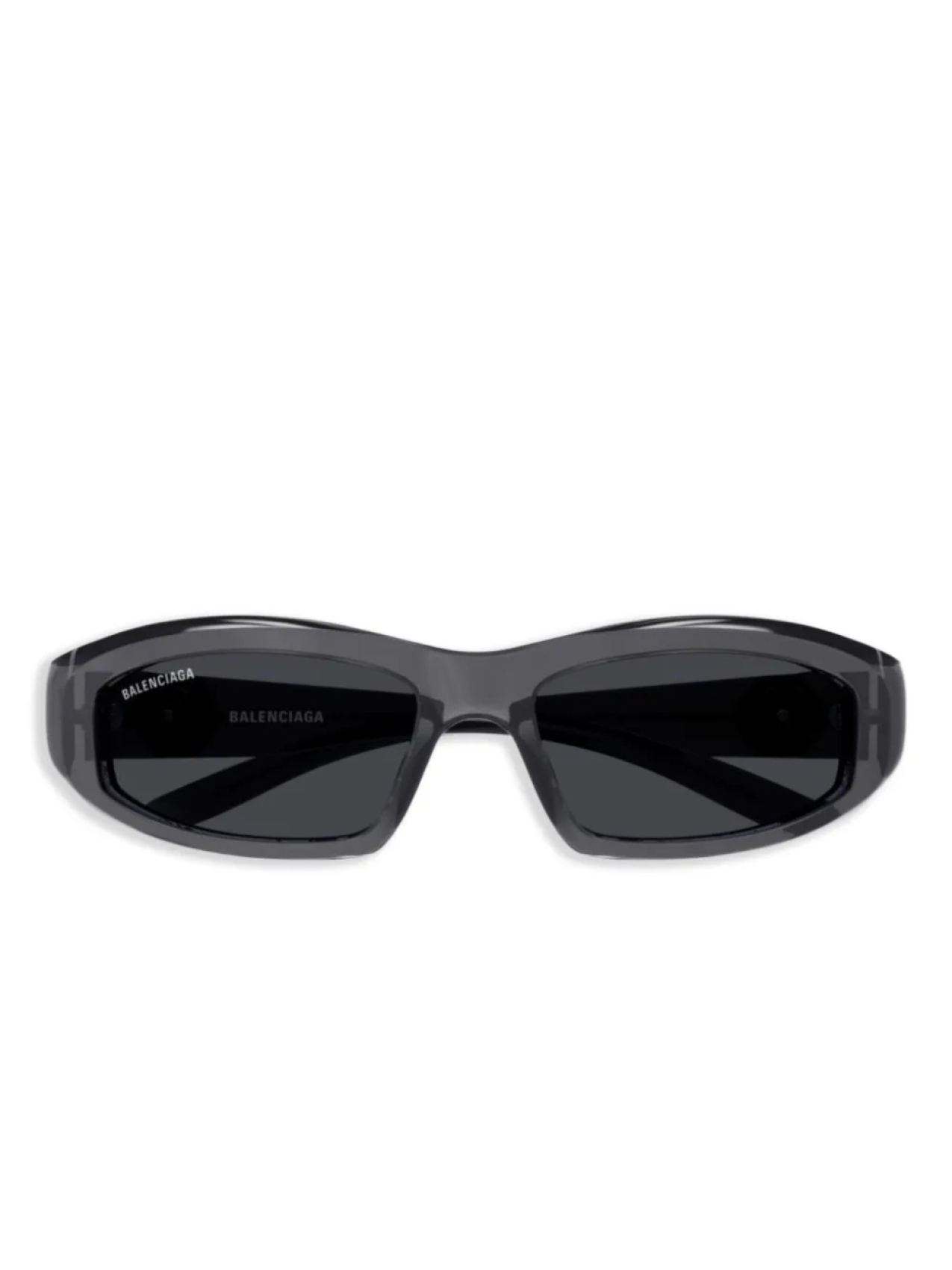 

Солнцезащитные очки в D-образной оправе Balenciaga Eyewear, серый