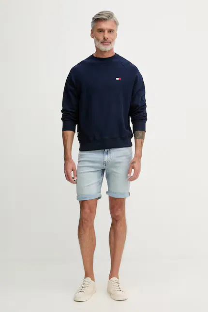 Худи мужское на молнии Tommy Hilfiger, темно-синий — фото 2