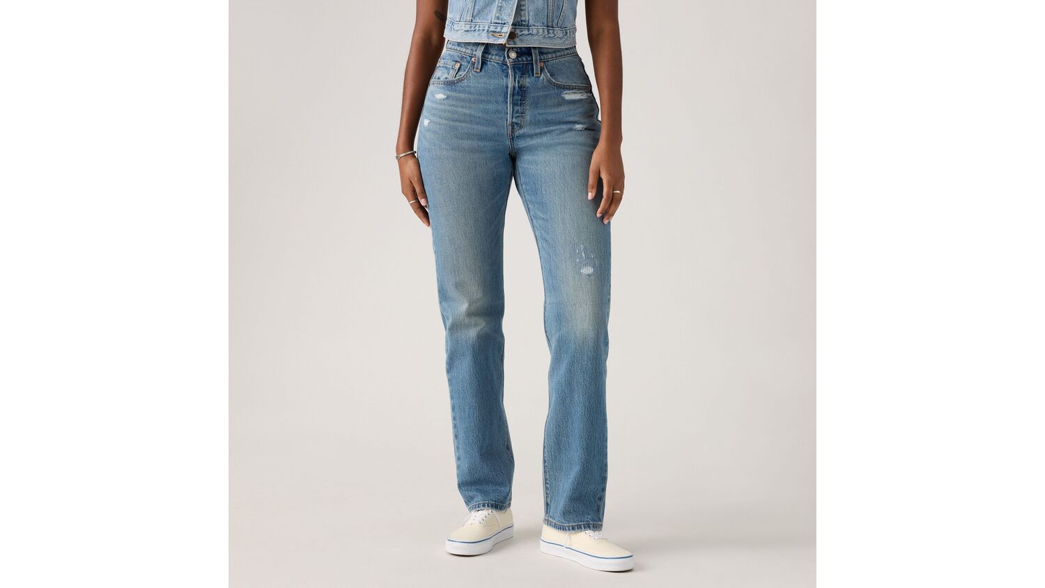 Женские джинсы 501 Curve Levi's, Verified Vintage - Medium Wash — фото 2