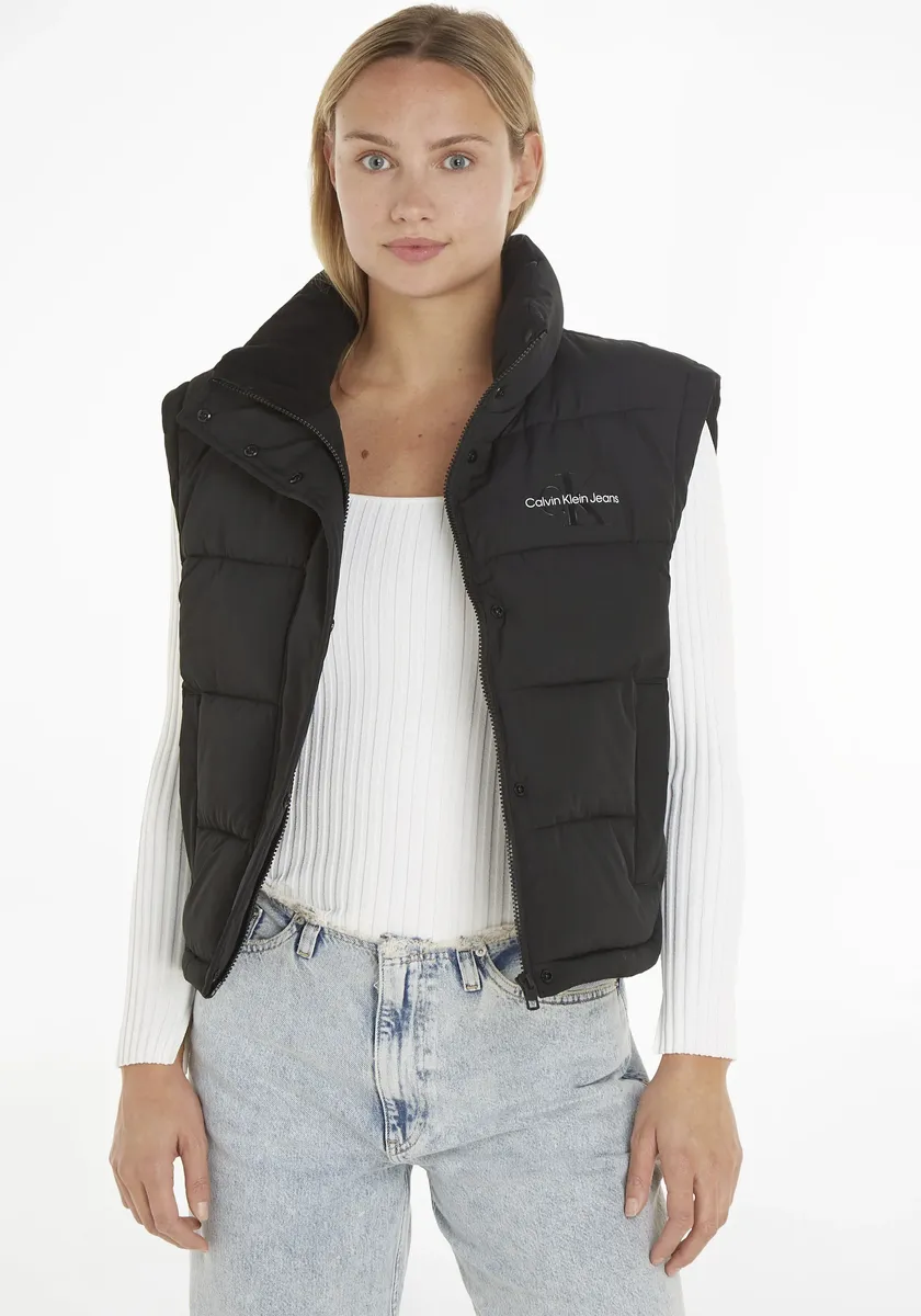

Стеганый жилет Calvin Klein Jeans "MW NON-DOWN VEST", цвет Ck Black