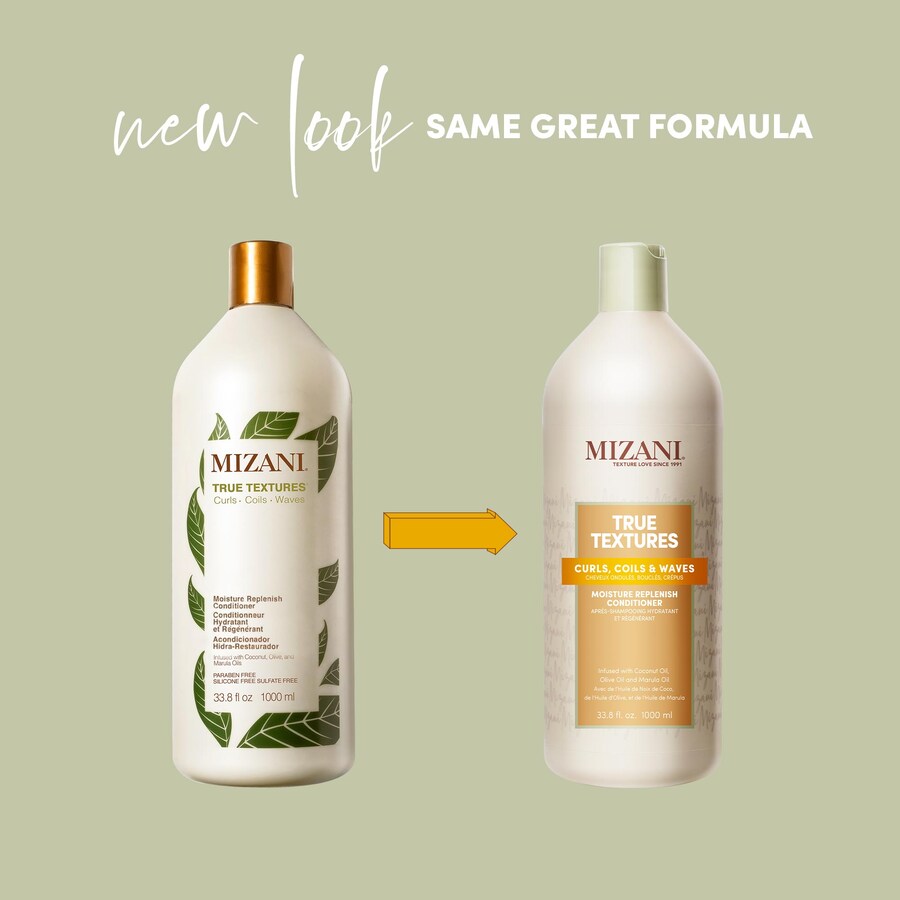 Кондиционер для увлажнения кожи True Textures Mizani, 33.8 oz /1000 mL — фото 2