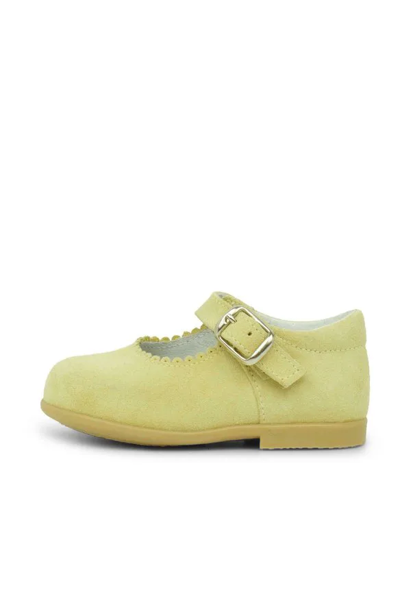 Детские туфли hebilla Pisamonas, Amarillo