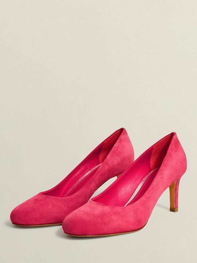 Замшевые туфли-лодочки лиззи Hobbs, цвет Zinnia Pink