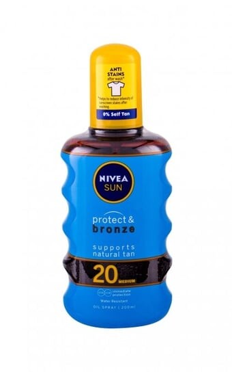 

Масло-спрей для защиты от солнца и бронзы 200 мл Nivea