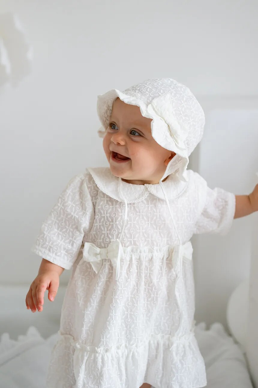 

Детская хлопковая шапка LADY Jamiks, бежевый