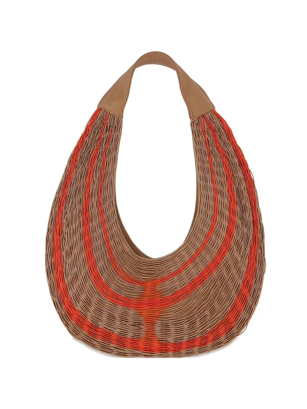 

Плечевая сумка Bivalda на молнии Mariana Mendez, коричневый