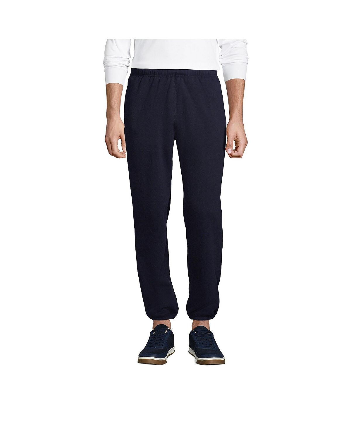 

Мужские спортивные штаны для взрослых с высоким ворсом на флисовой подкладке Lands' End