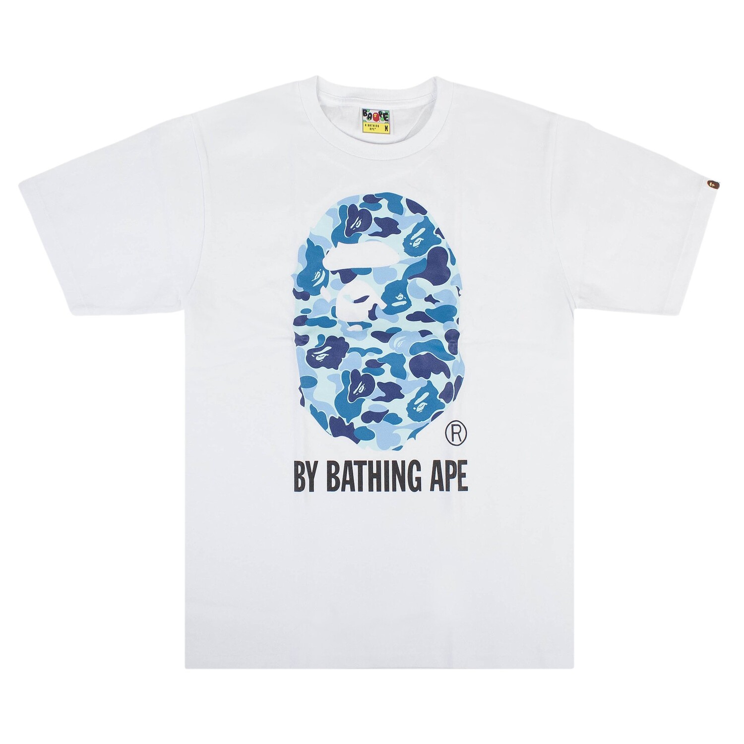 

BAPE ABC Камуфляжная футболка Белый/Синий