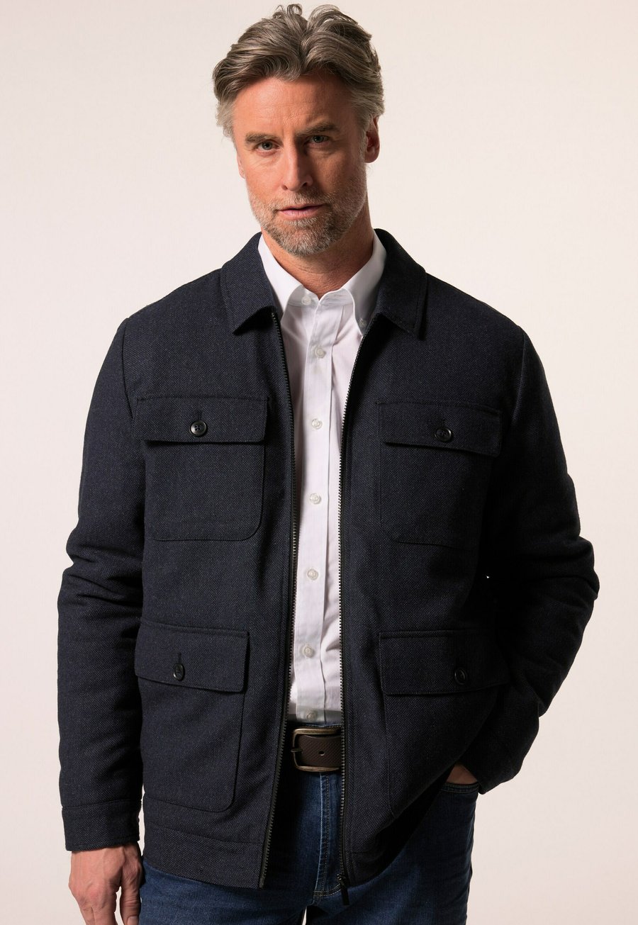 

Куртка BOSTON PARK ZIPPER, TASCHEN, BIS 84/86, Navy Blue/Dark Blue