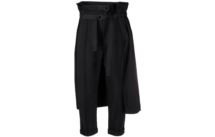 

Y-3 Женские повседневные брюки черного цвета