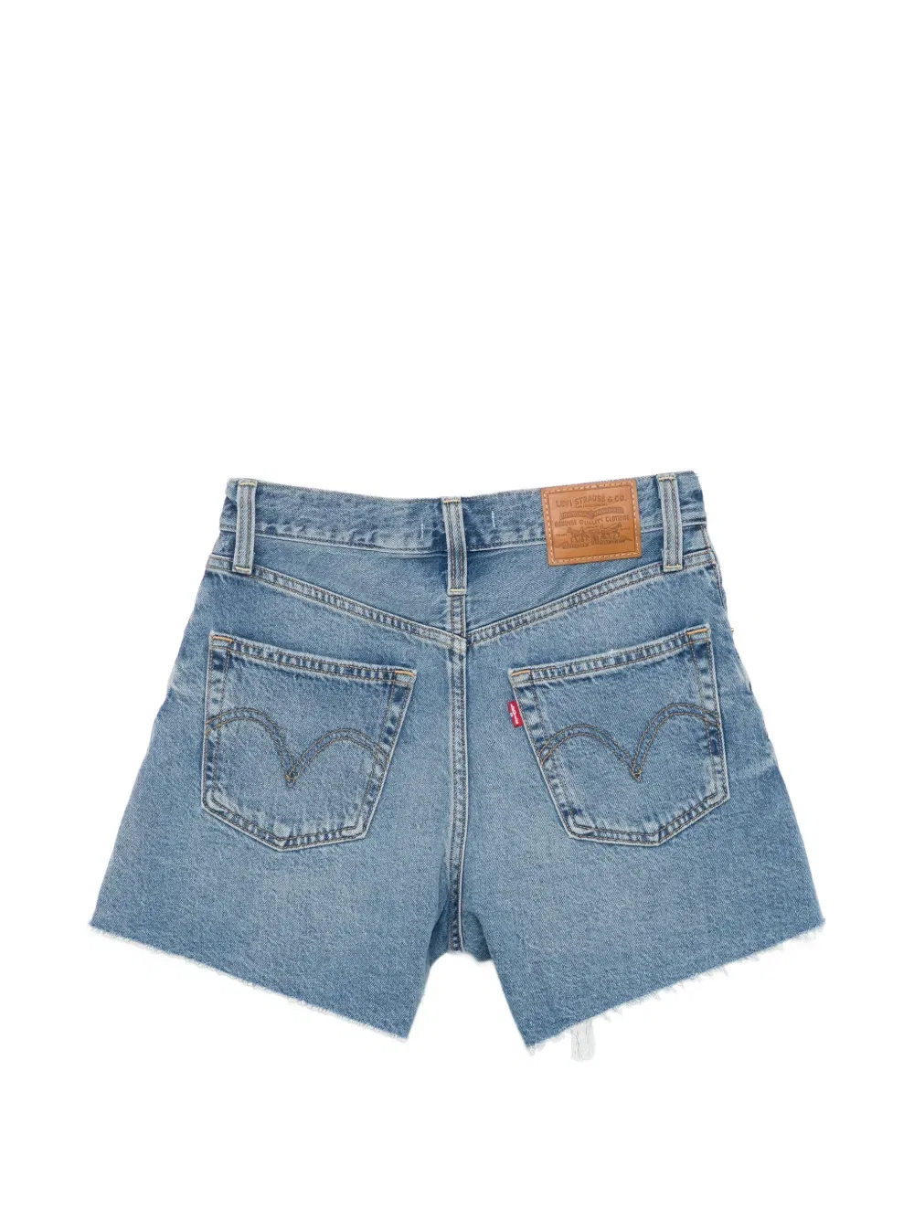 Потертые джинсовые шорты Levi'S, синий — фото 2