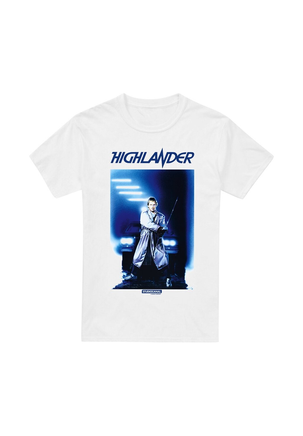 

Футболка с принтом HIGHLANDER CAR Cotton Soul, белый