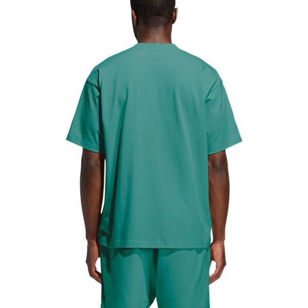 Футболка adidas x Crossover Solid Color Round Neck Pullover Short Sleeve Couple Style Green, мультиколор — фото 4