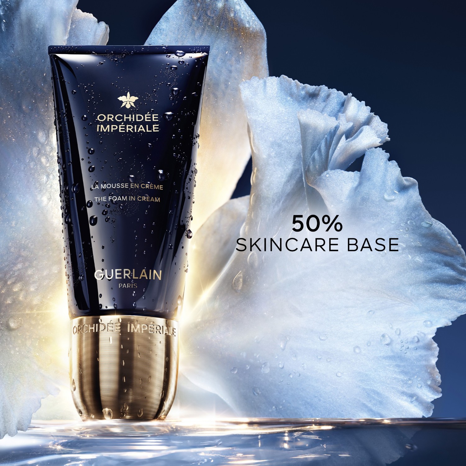 Крем для лица Guerlain — Очищающая пенка для лица orchidée impériale der schaum-in-care , объем, 150 мл — фото 4