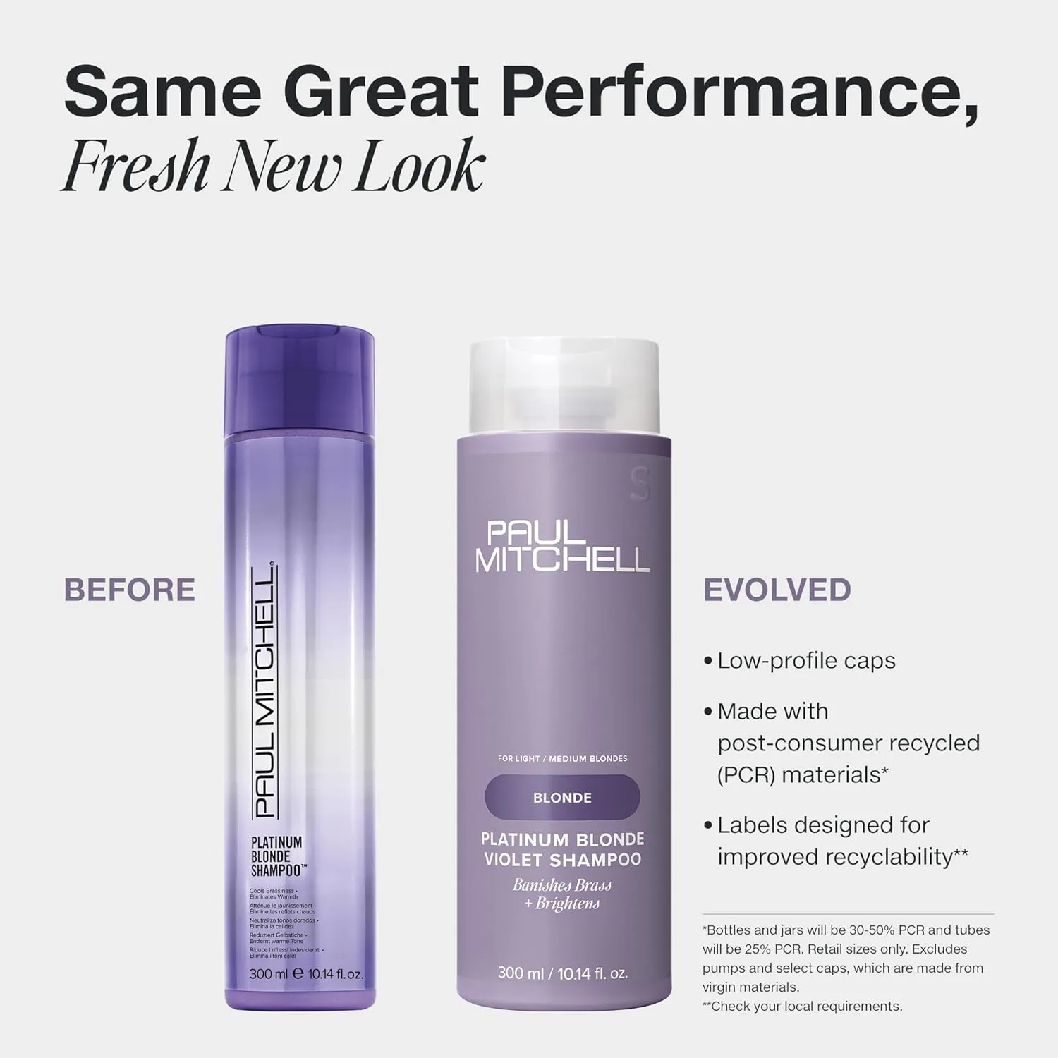 Шампунь Paul Mitchell Platinum Blonde Violet, устраняет желтизну и осветляет волосы, идеально подходит для светлых и средне-русых, серебристых, седых или белых волос. 300 мл (.) — фото 2
