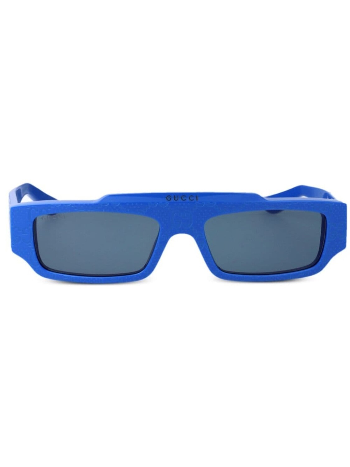 

Gucci Eyewear солнцезащитные очки в прямоугольной оправе GG, синий