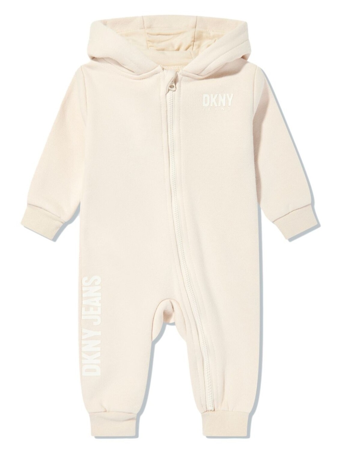 

Dkny Kids ромпер с капюшоном, нейтральный цвет