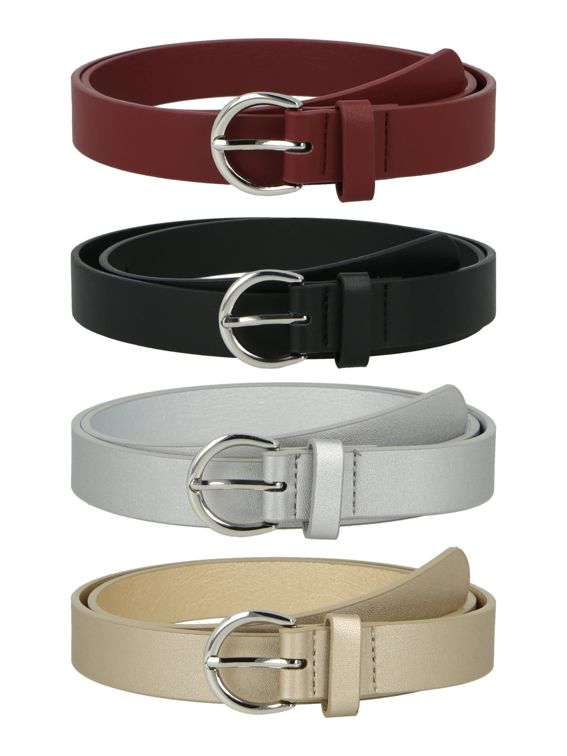 

ABOUT YOU Ремень в цветах Brown, Gold, Black, Silver