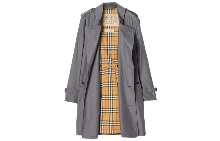 Тренчкот мужской Burberry серый — фото 2
