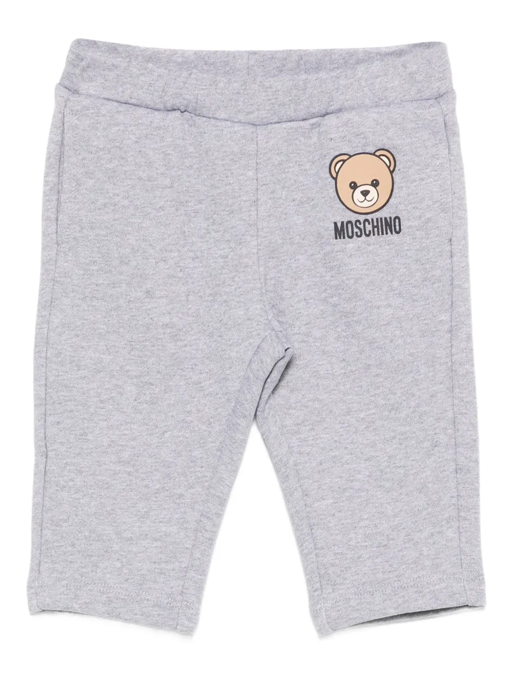 

Спортивные брюки с принтом Teddy Bear Moschino Kids, серый