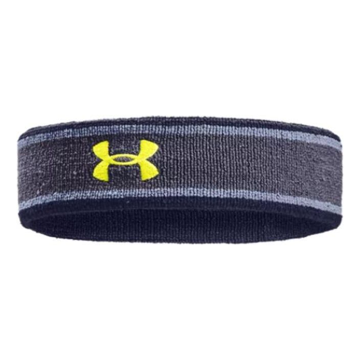 

Повязка на голову Under Armour Retro Performance Terry, цвет «серый, синий, желтый»