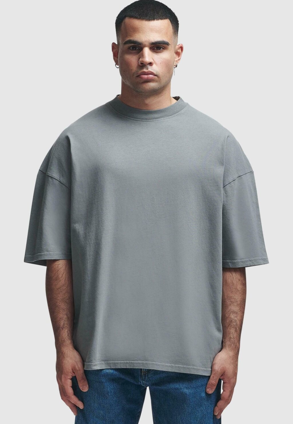

Футболка базовая Boxy 2Y Studios, цвет washed grey